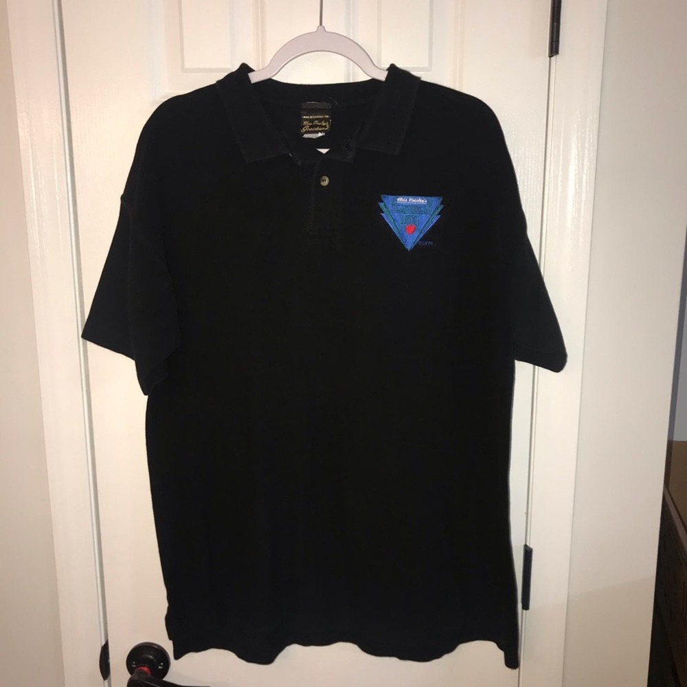 Elvis Presley Shirt Heartbreak Hotel Polo XL